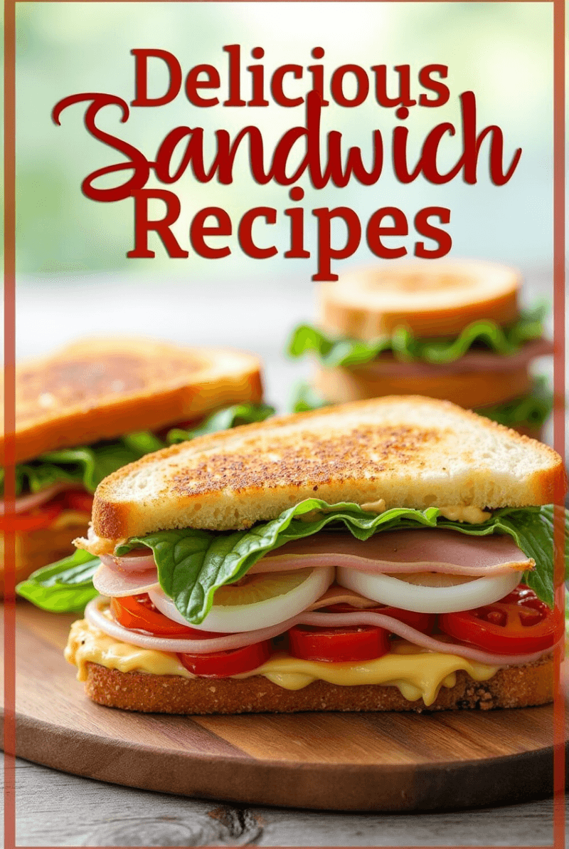 Delicious Sandwich Recipes